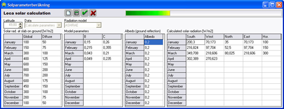 leca solar calc